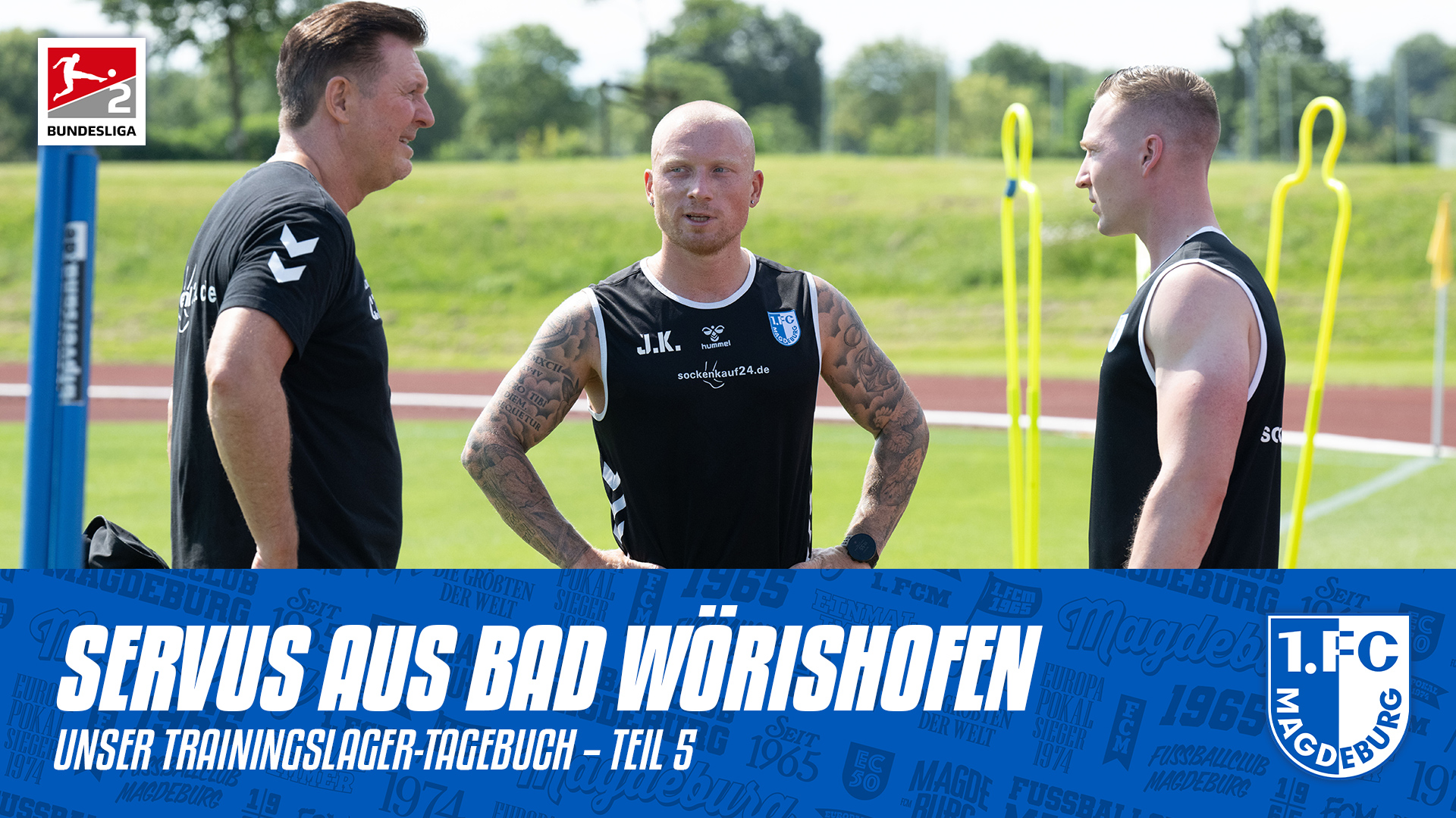 Christian Titz(links), Jannik Kirchenkamp(mittig) und Marcel Möller(rechts)