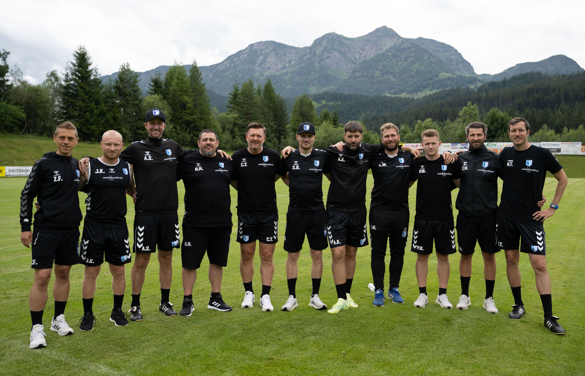 Trainer- und Betreuerteam des FCM