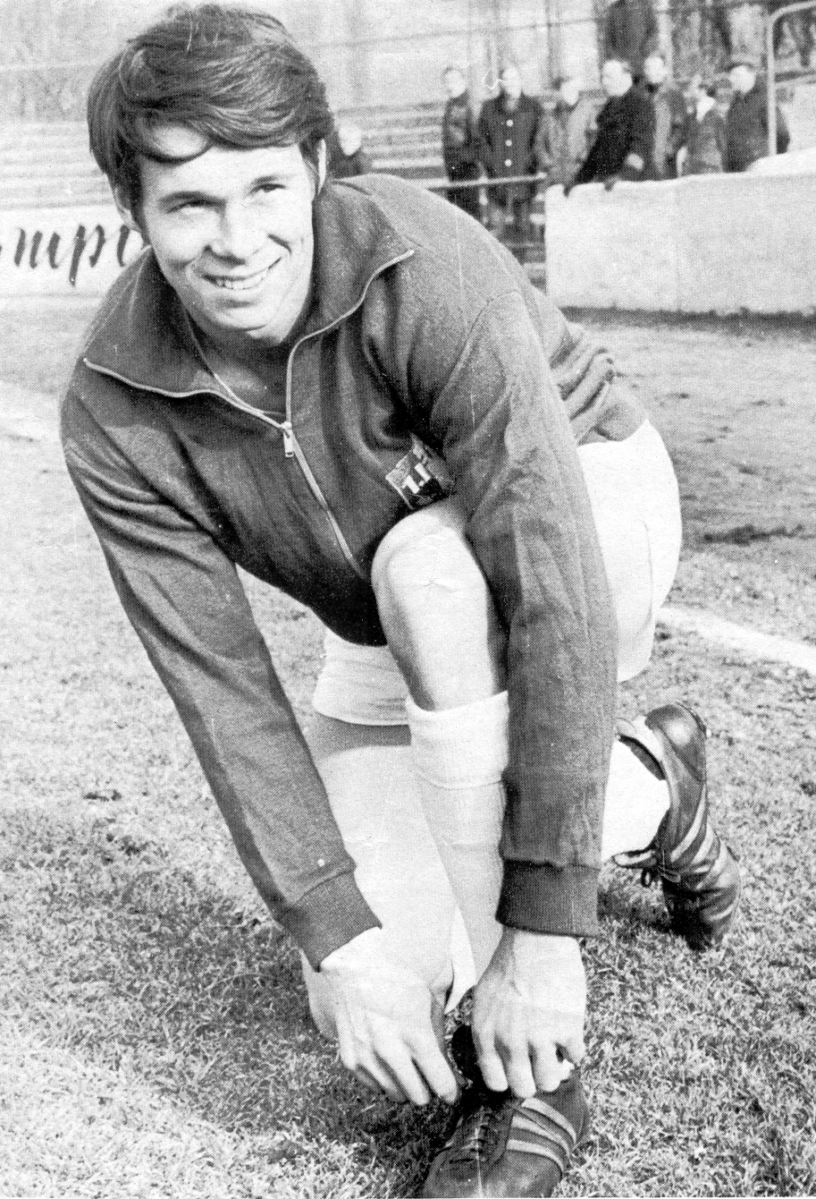 Jürgen Sparwasser bestritt für den FCM 397 Pflichtspiele und erzielte 187 Tore.