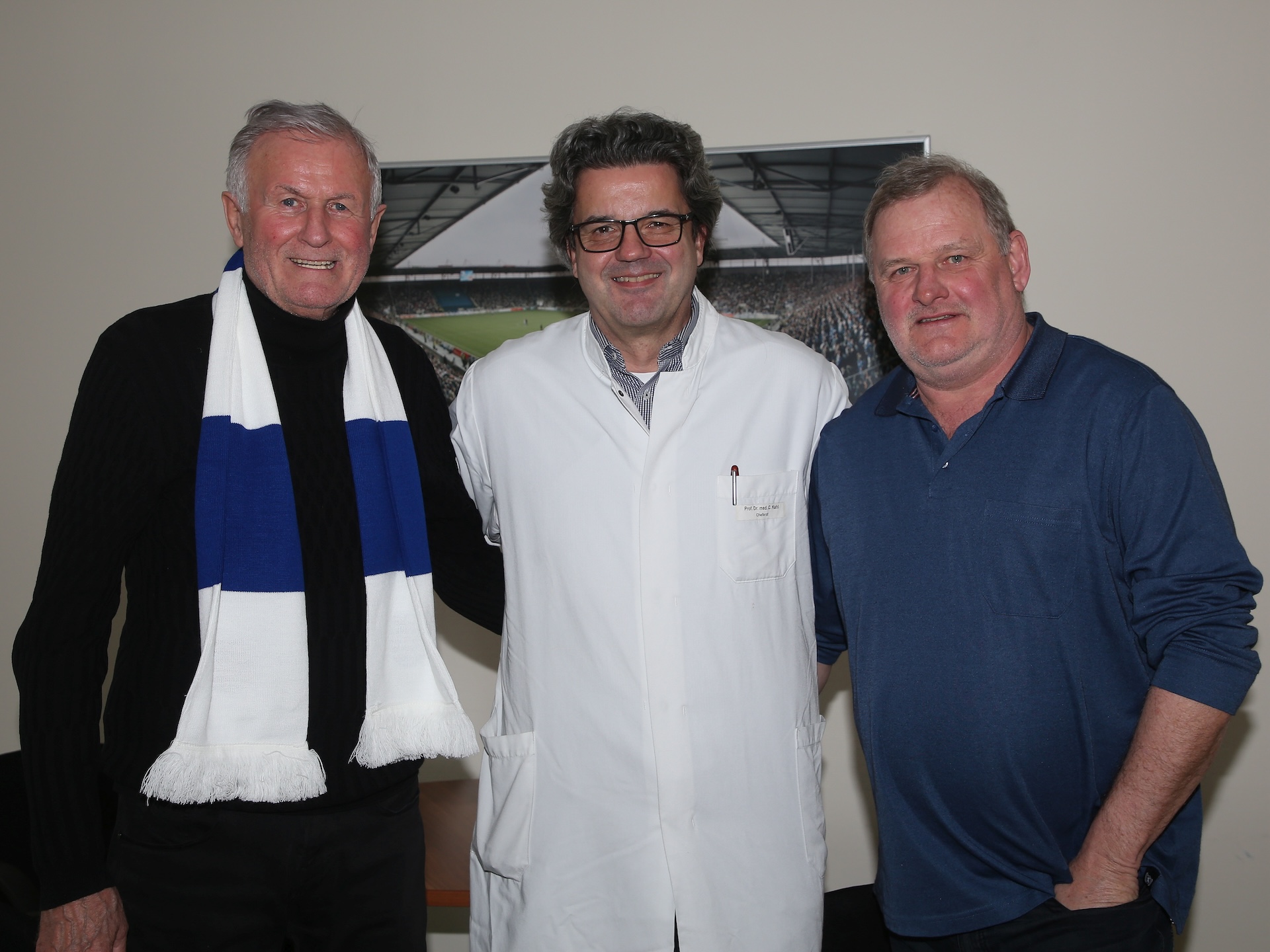 Jürgen Brennecke, Prof. Christoph Kahl und Frank Siersleben 