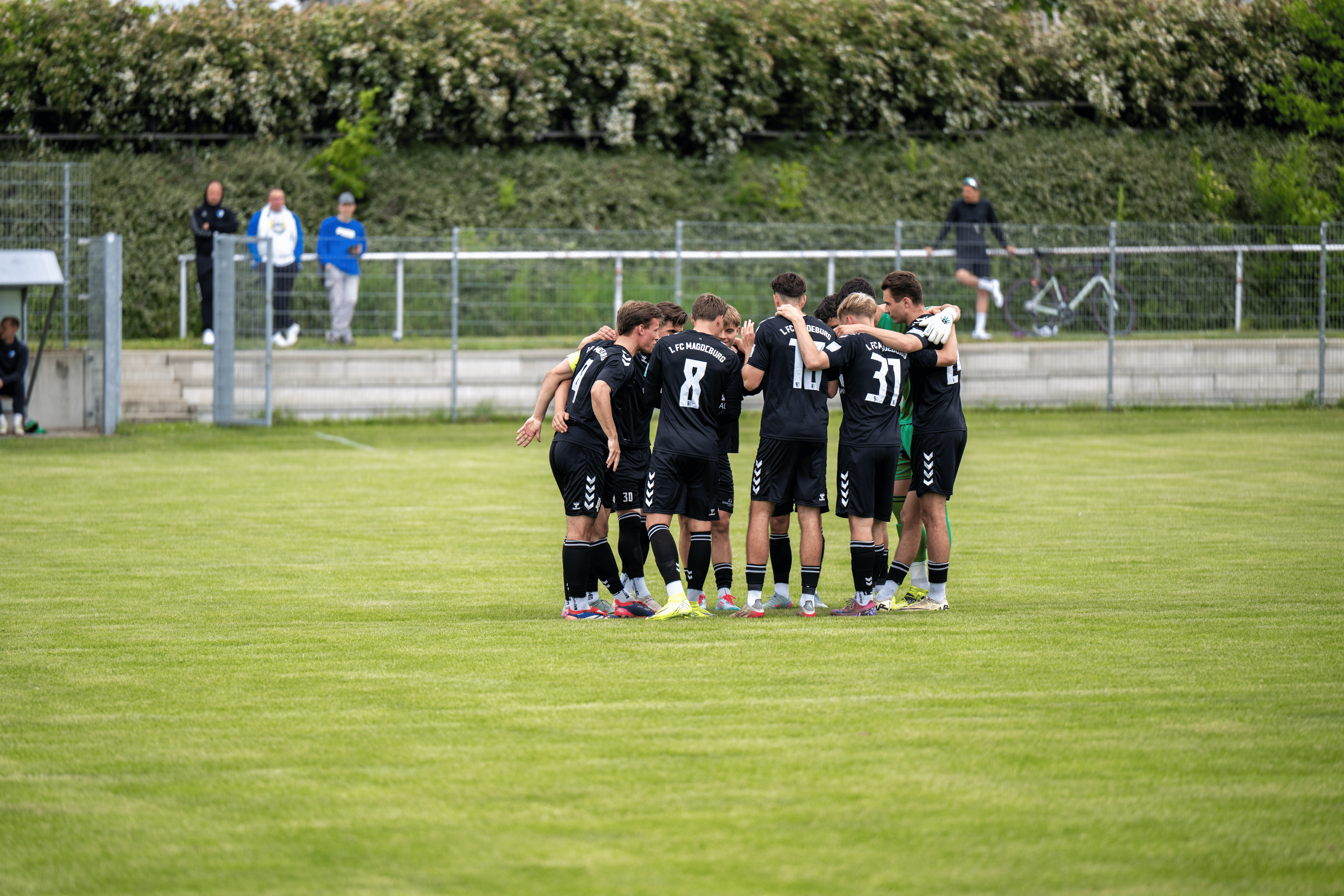 U23 auf dem Spielfeld