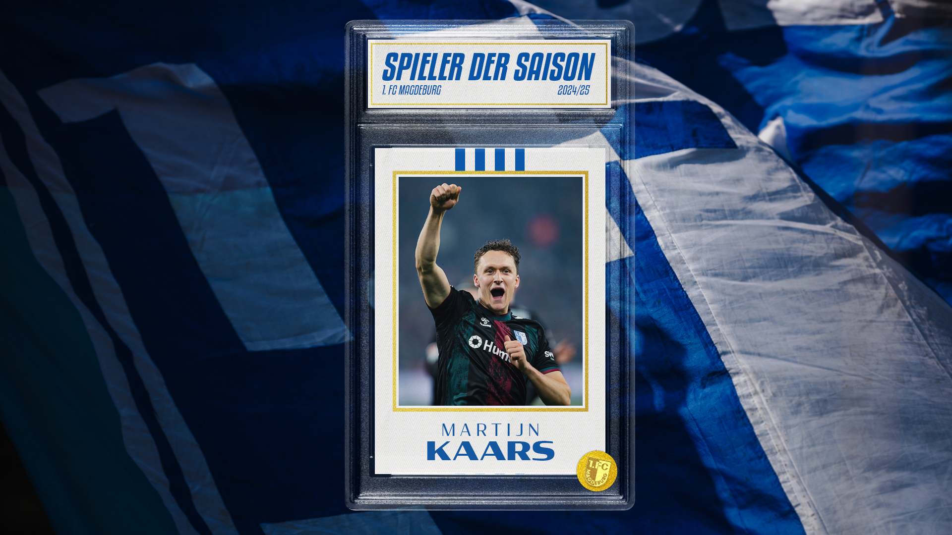 Martijn Kaars ist Spieler der Saison 2024/25