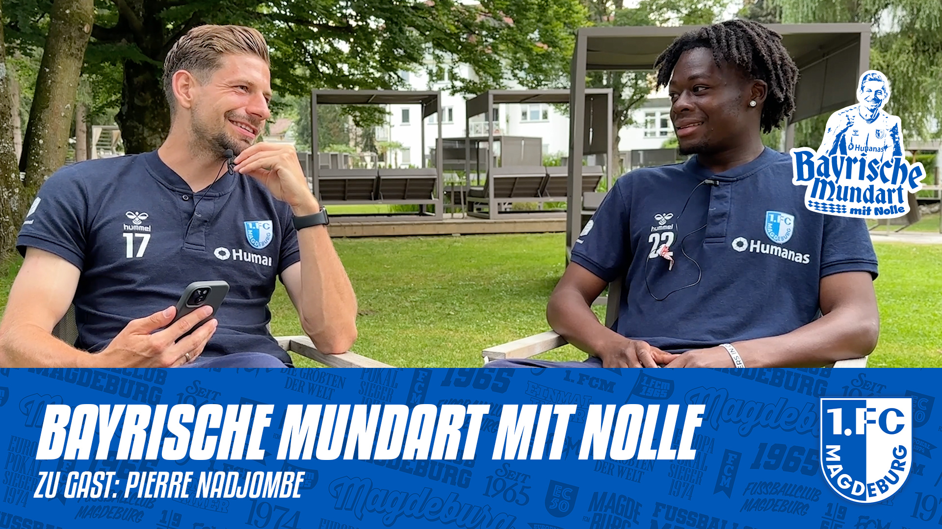 Alexander Nollenberger(links) und Pierre Nadjombe(rechts)