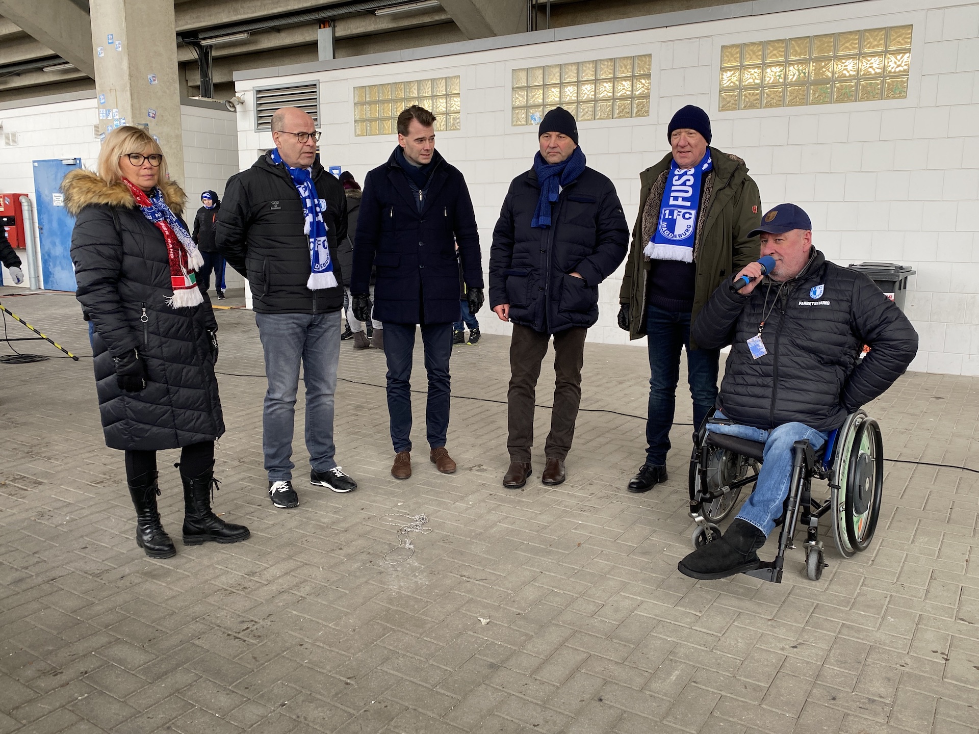 Behindertentag des 1. FC Magdeburg
