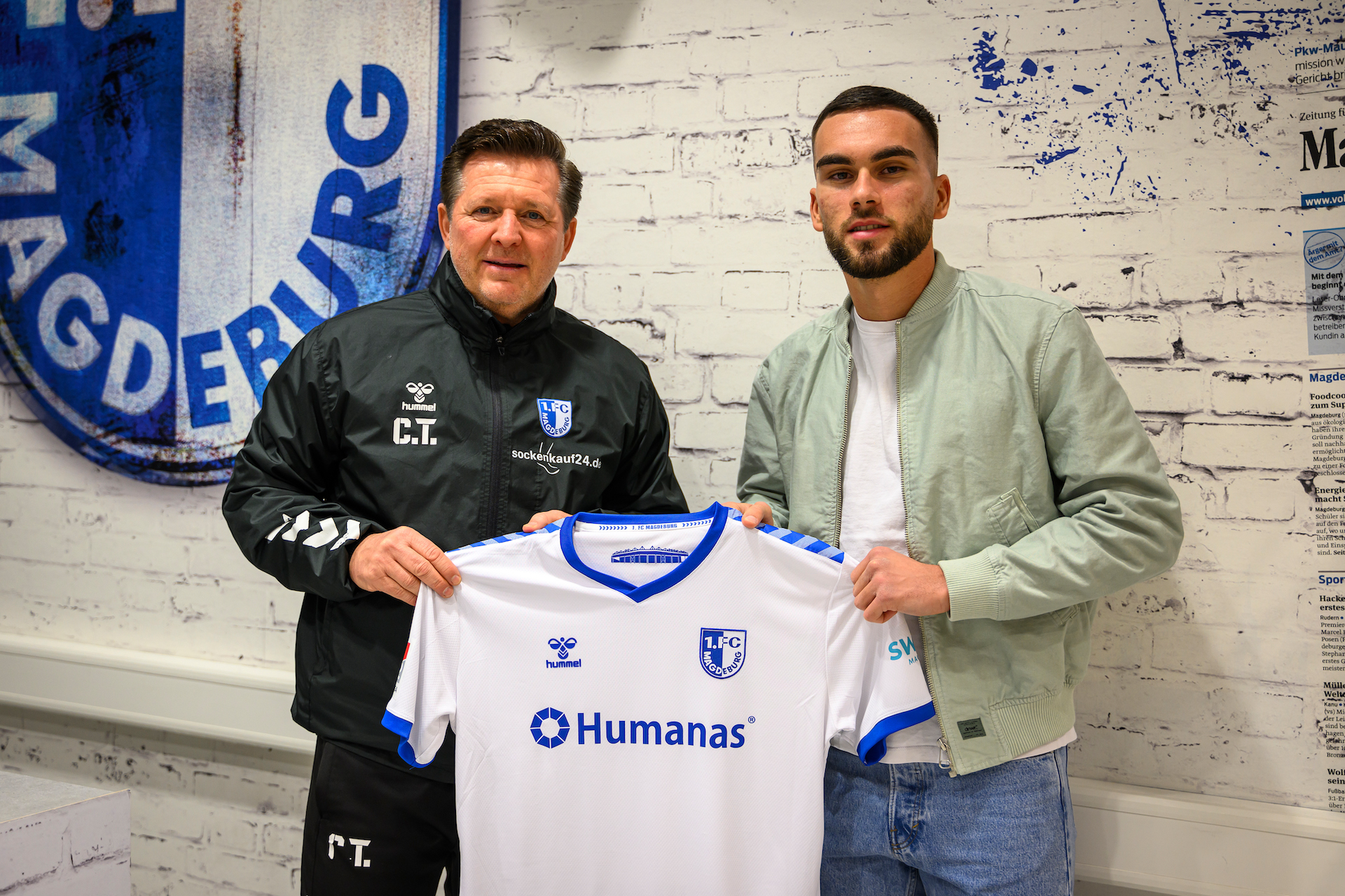 Christian Titz und Emir Kuhinja