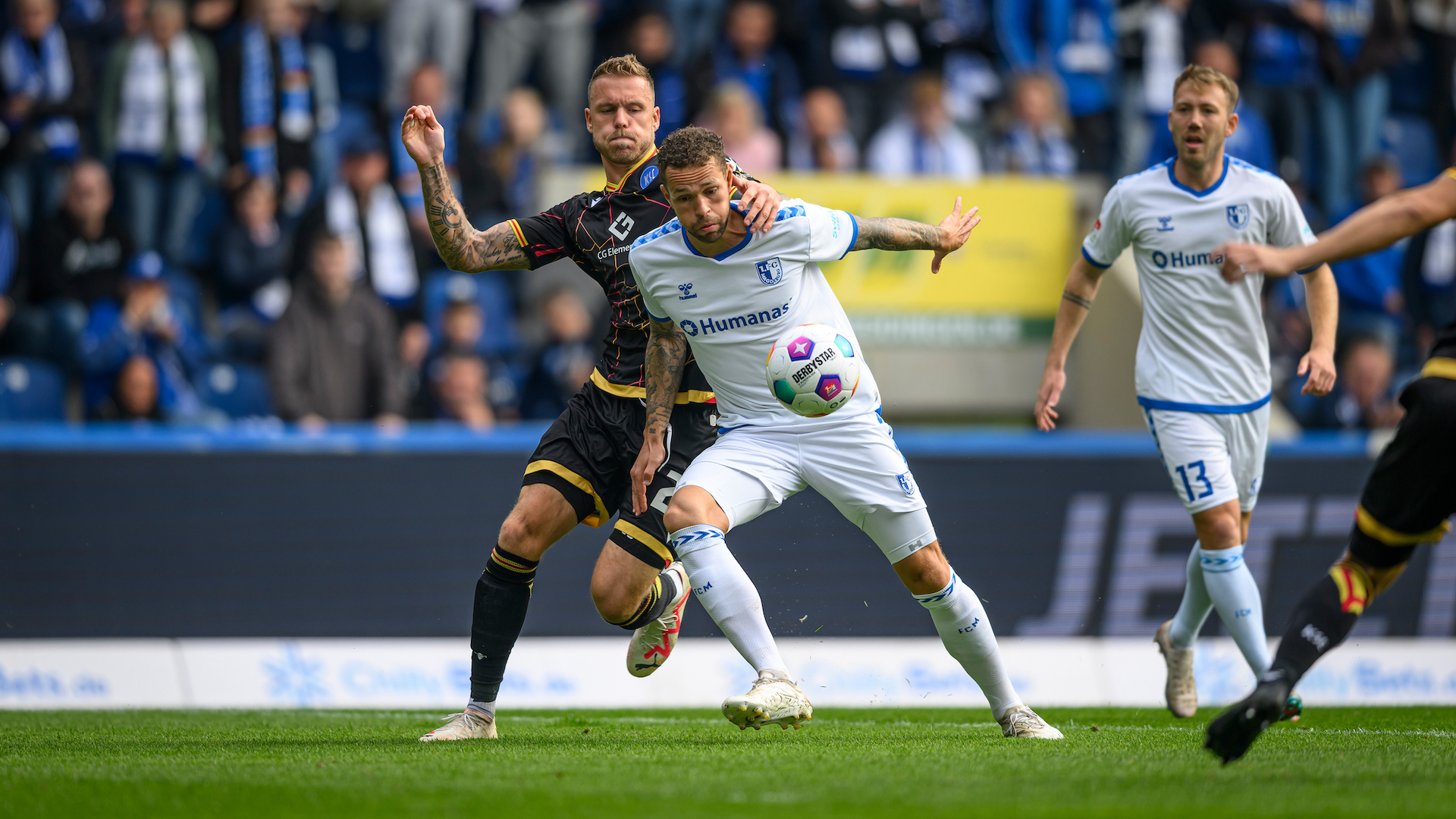 Luc Castaignos gegen Karlsruhe