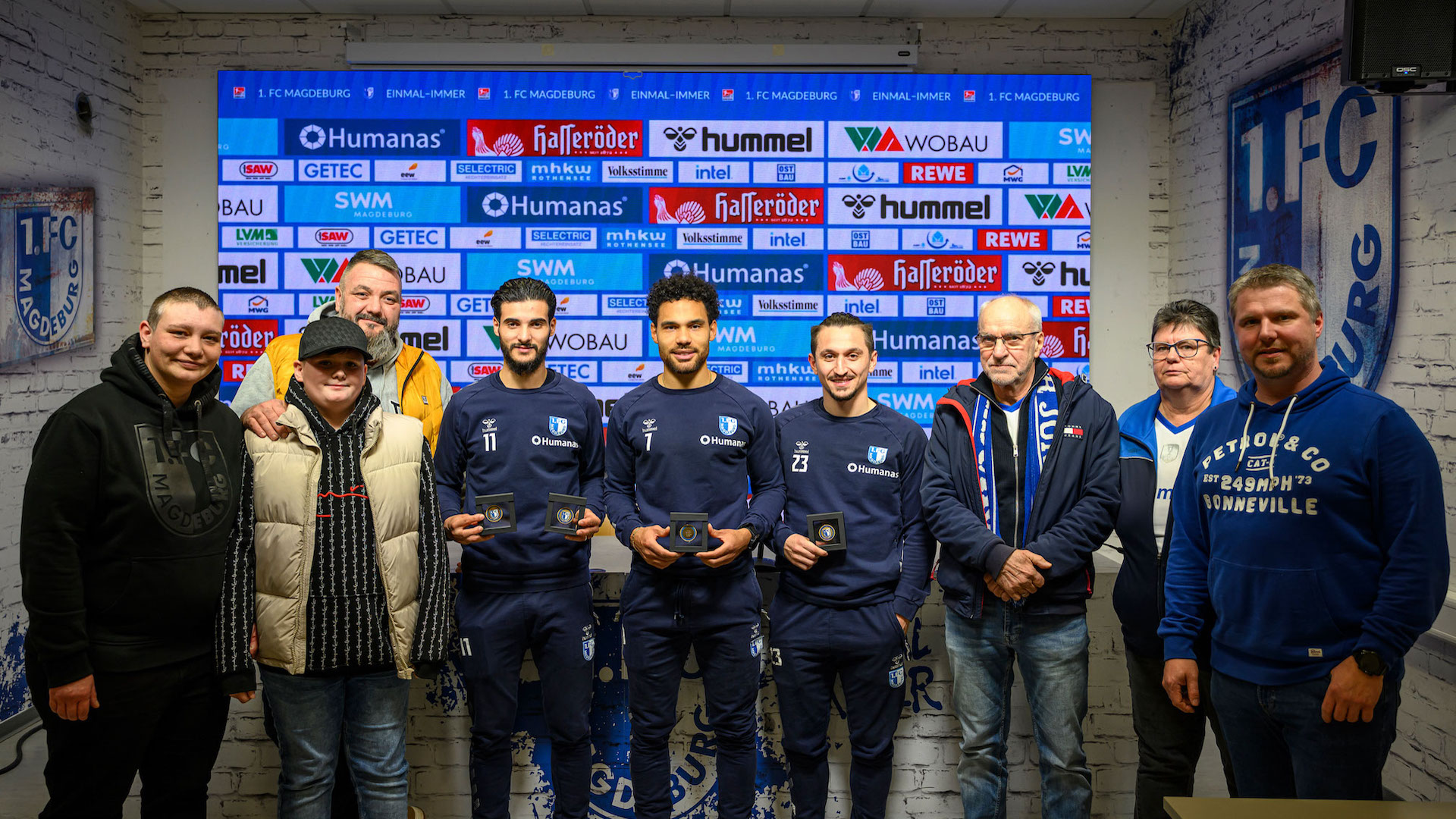 Torschützen des "FCM-Volltreffers"