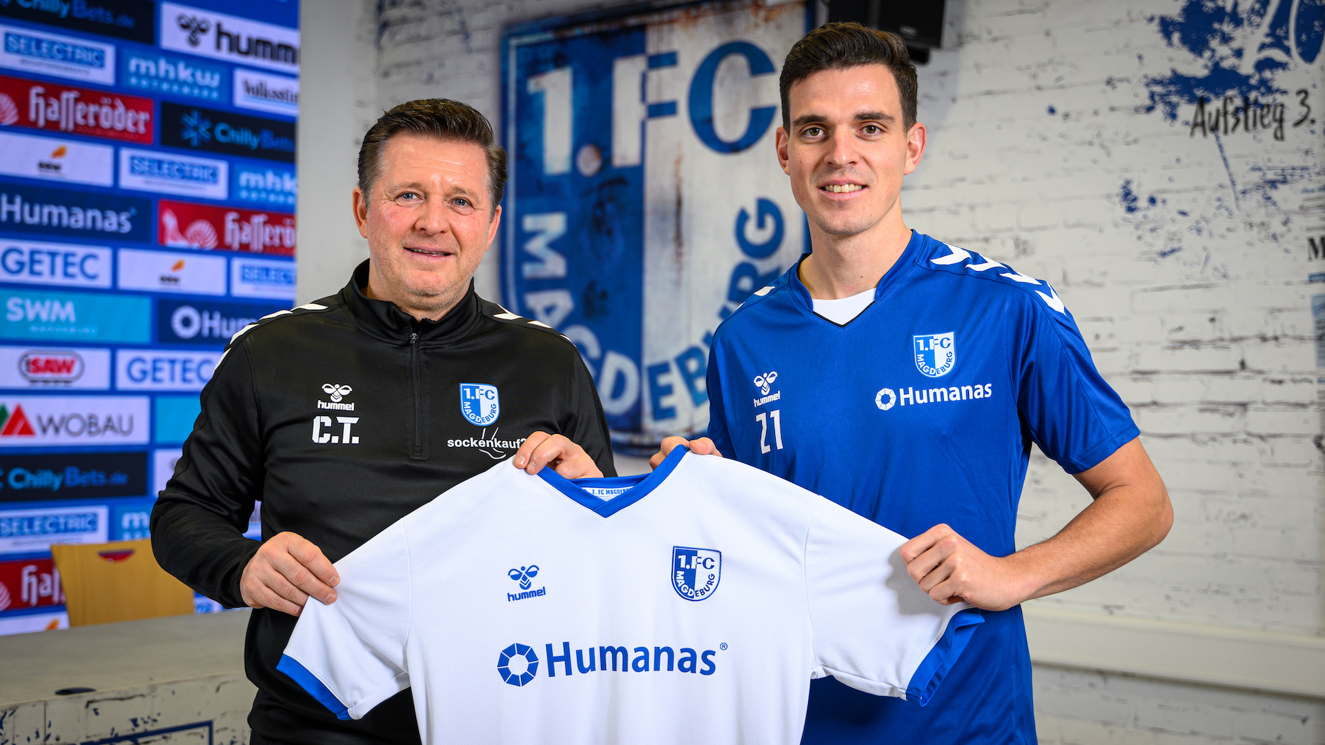 Christian Titz und Rückkehrer Tobias Müller