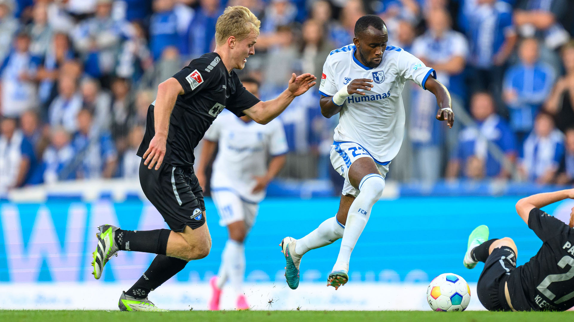 Silas Gnaka gegen Paderborn