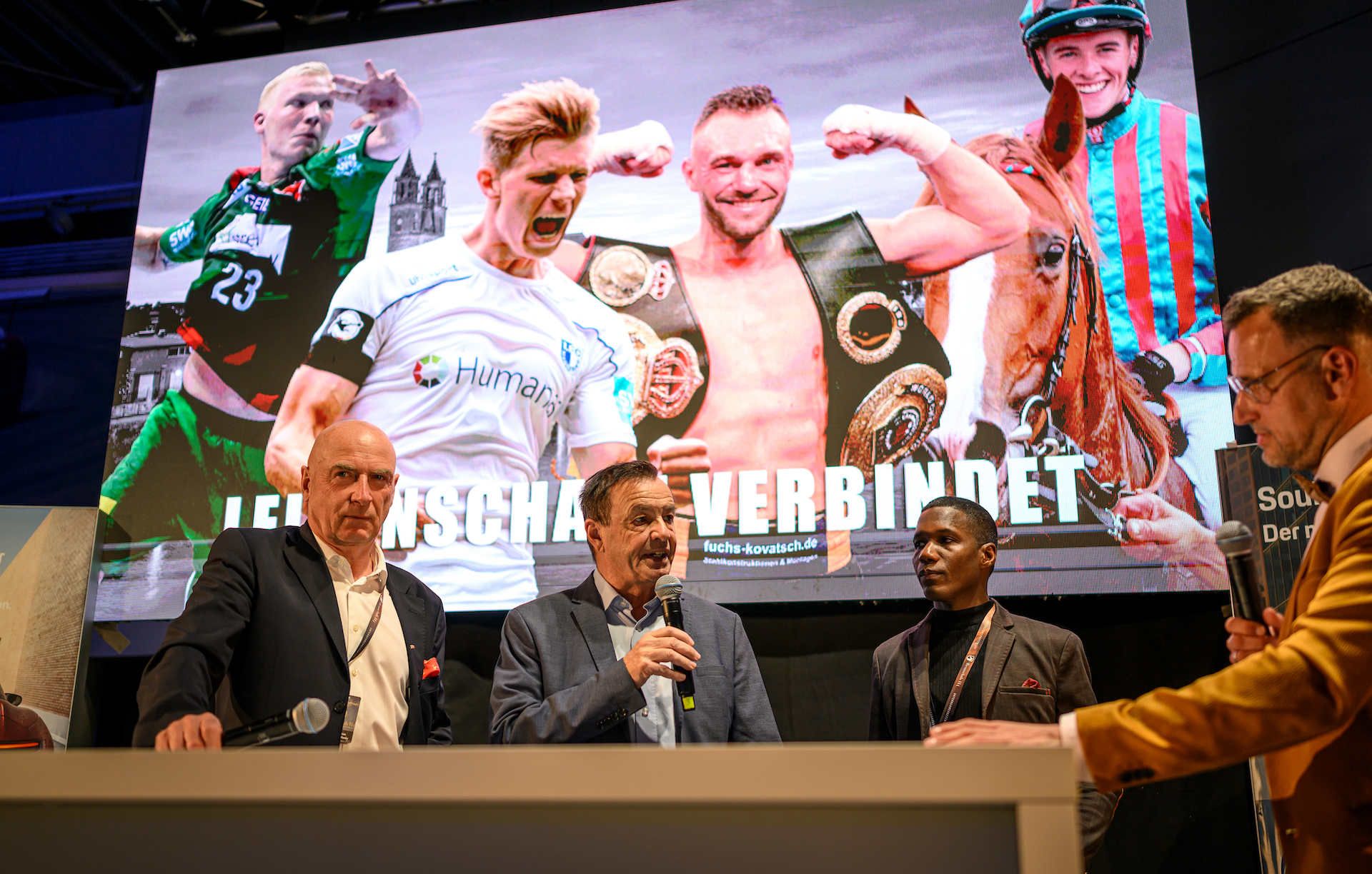 Von Links: Dr. Jörg Biastoch, Otmar Schork und Thomas Fischbeck