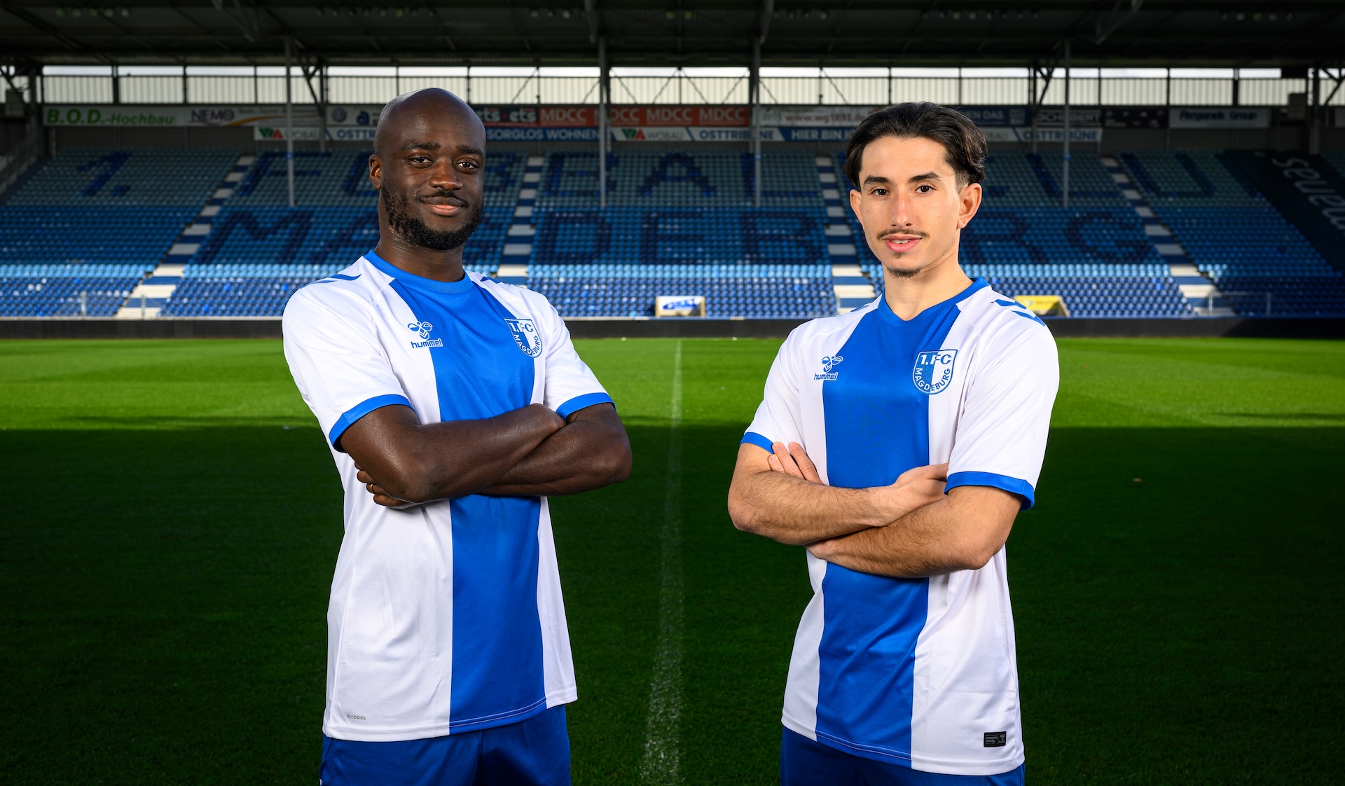 Amara Condé(links) und Jason Ceka(rechts)