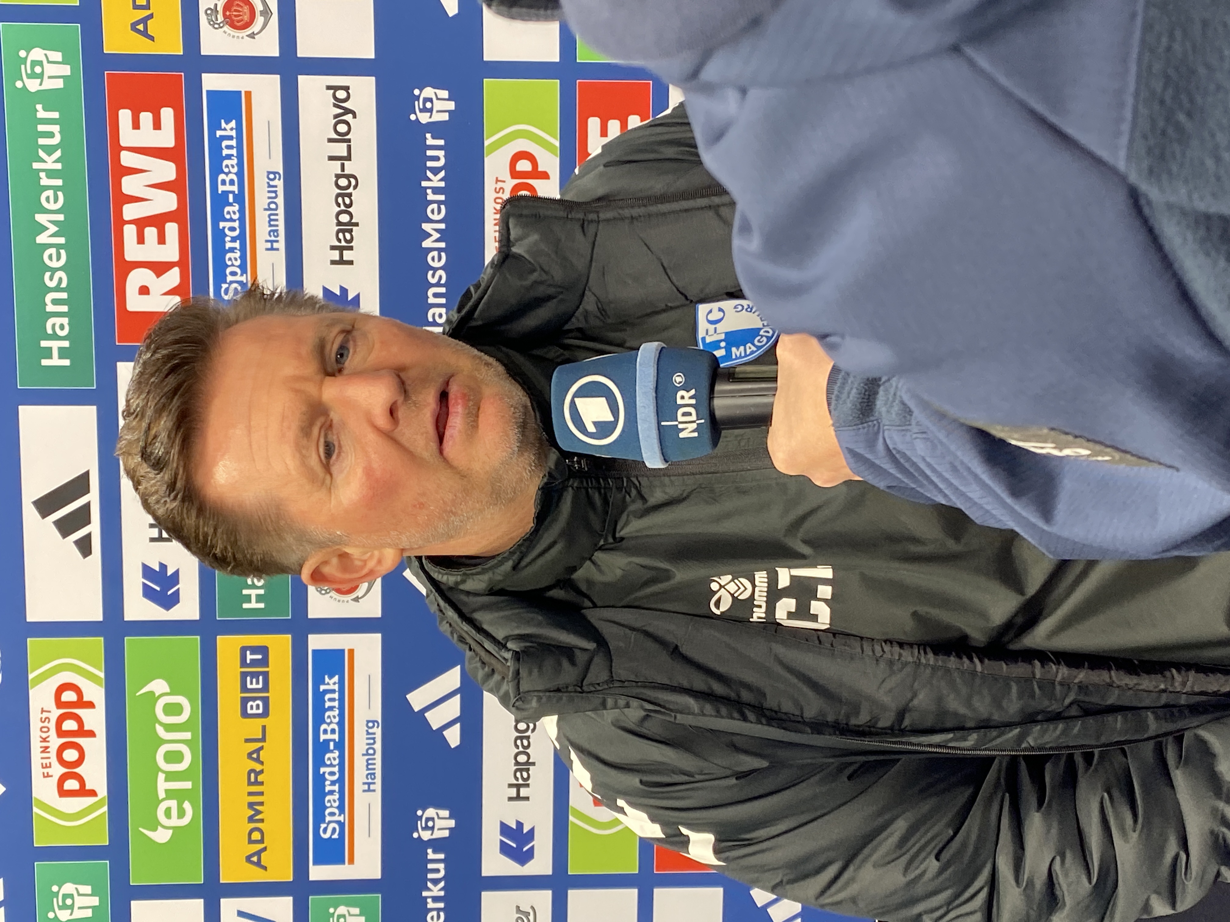 FCM-Trainer Christian Titz sah insgesamt eine gute Partie seiner Mannschaft, die sich allerdings nicht belohnte.