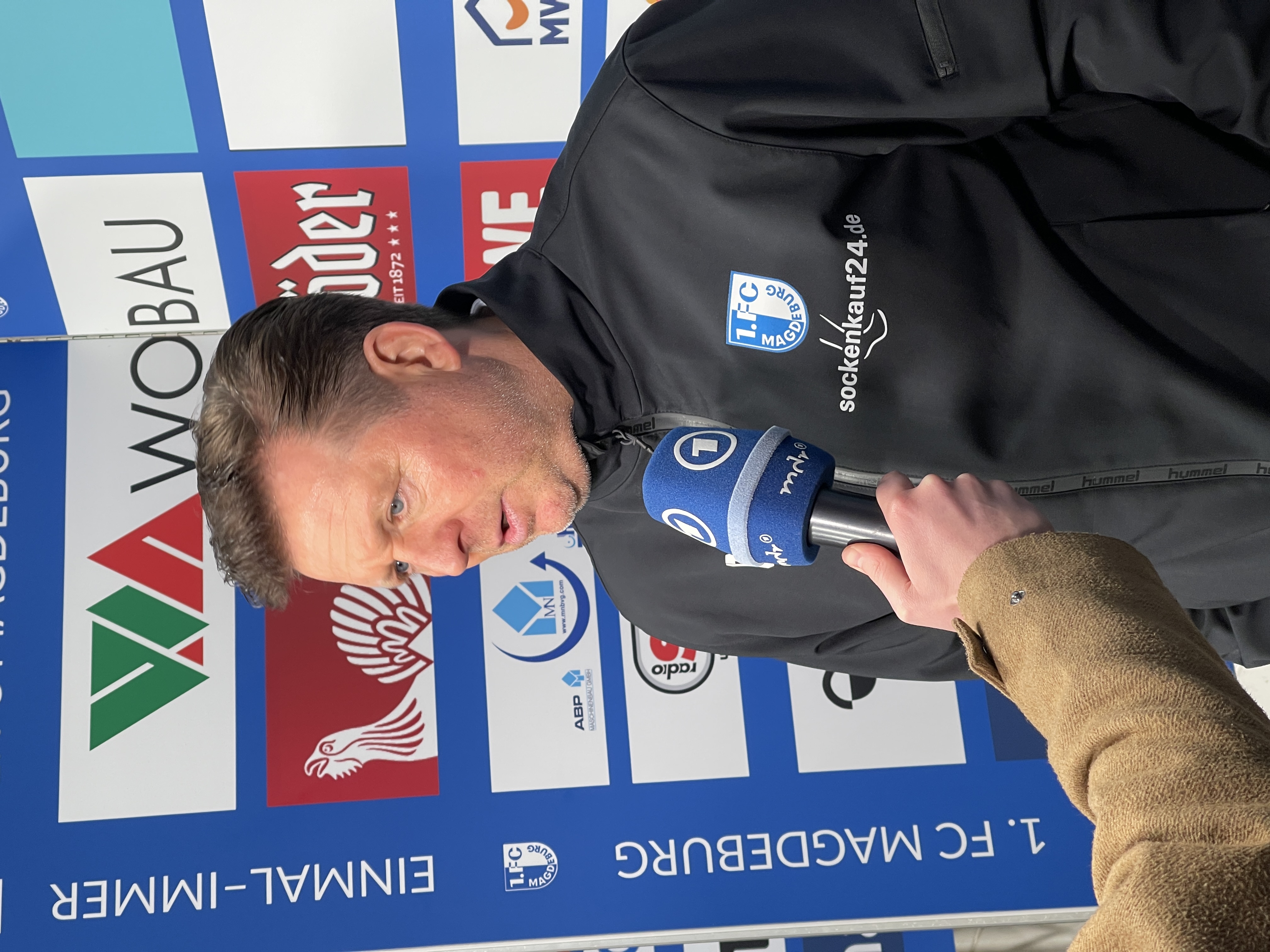 FCM-Trainer Christian Titz war mit der Leistung seiner Mannschaft zufrieden. 