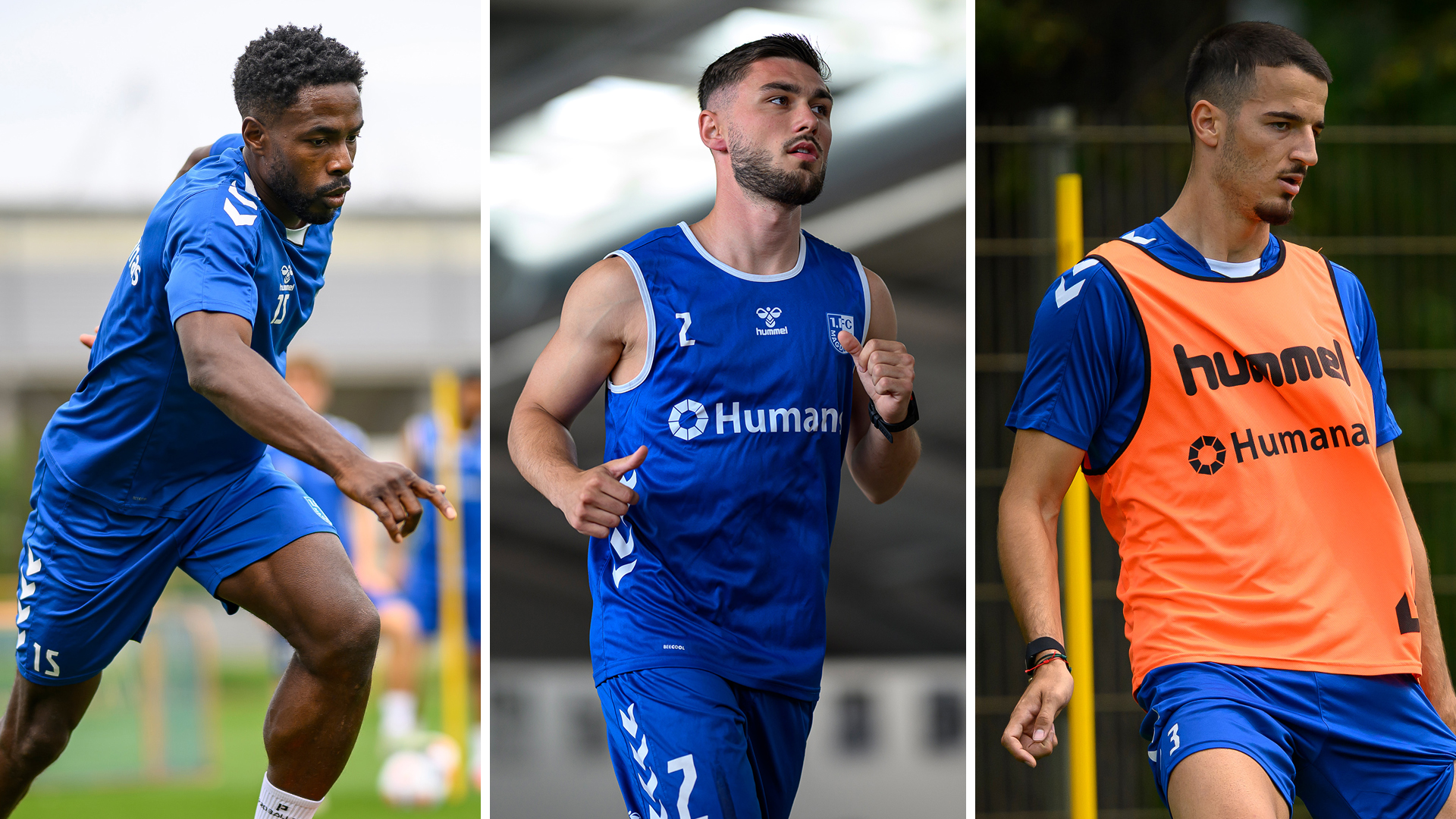 Von links: Daniel Heber, Samuel Loric und Andi Hoti