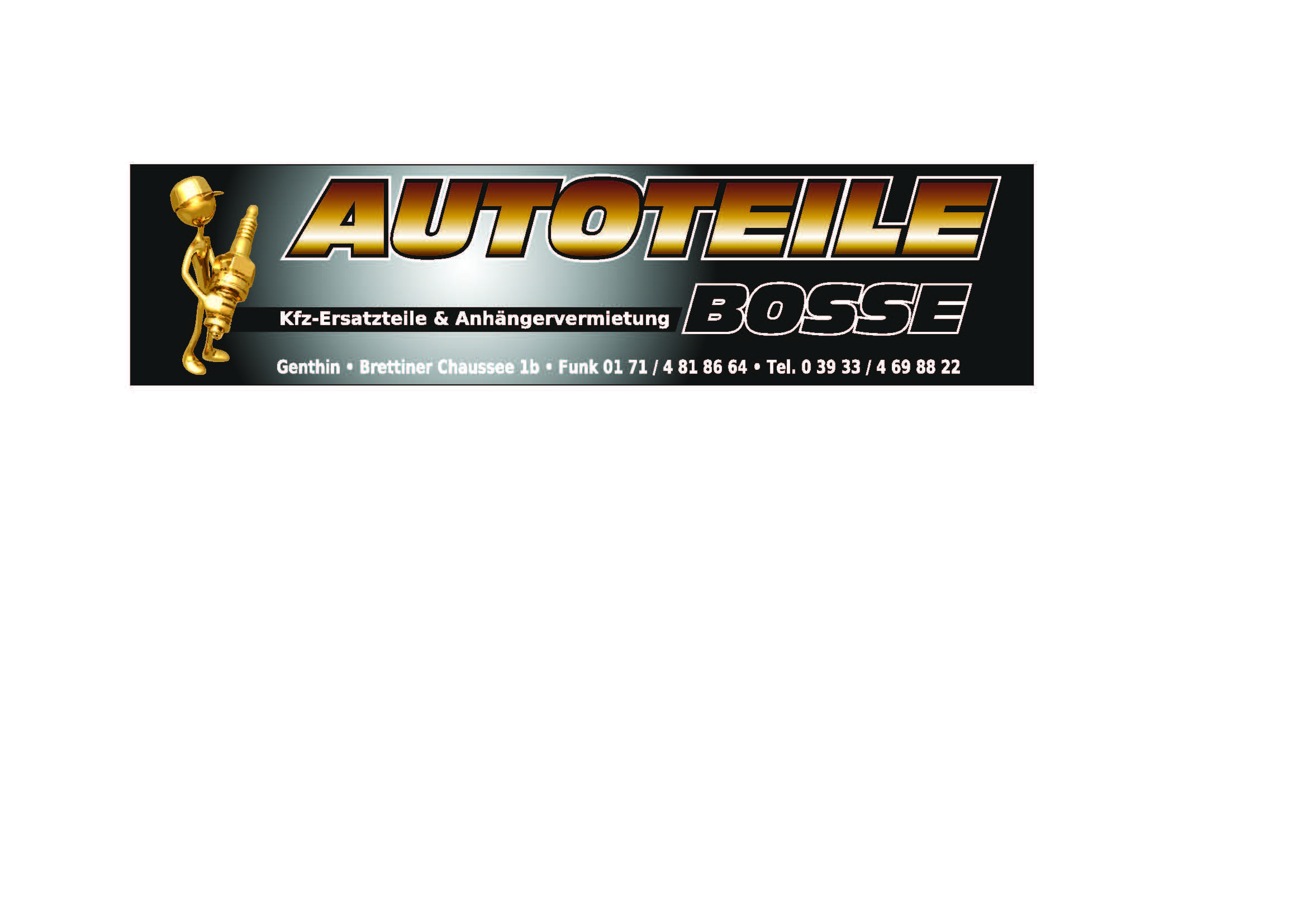Autoteile Bosse in Genthin Logo